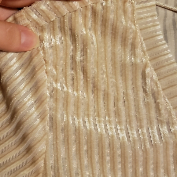 Velvet V-Neck Top - Picture 2 of 3